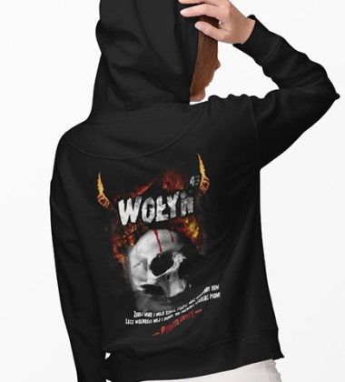 Damska bluza z kapturem WOŁYŃ